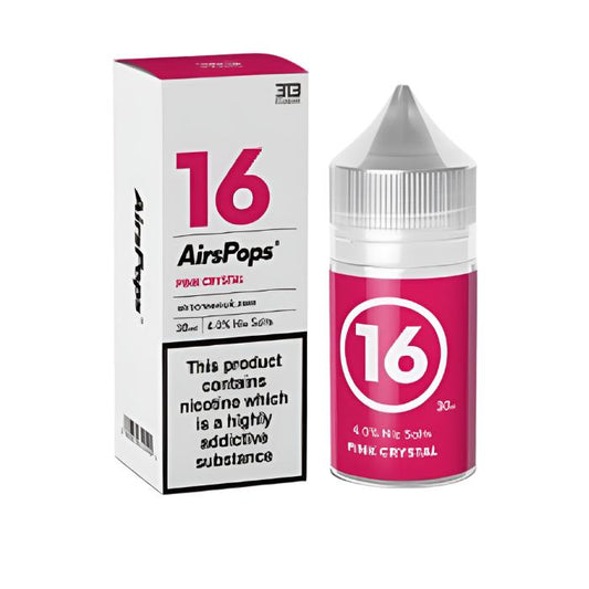 44- Airspops - pink crystal 30ML 40MG