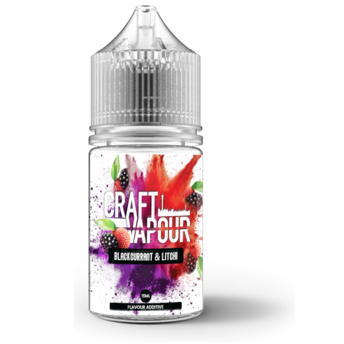 Craft Vapour - Blackcurrant Litchi (Black & White)