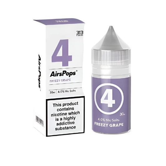 4 - Airspops - Freezy Grape 30ML 40MG