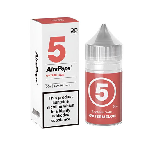 5 - Airspops - Watermelon 30ML 40MG
