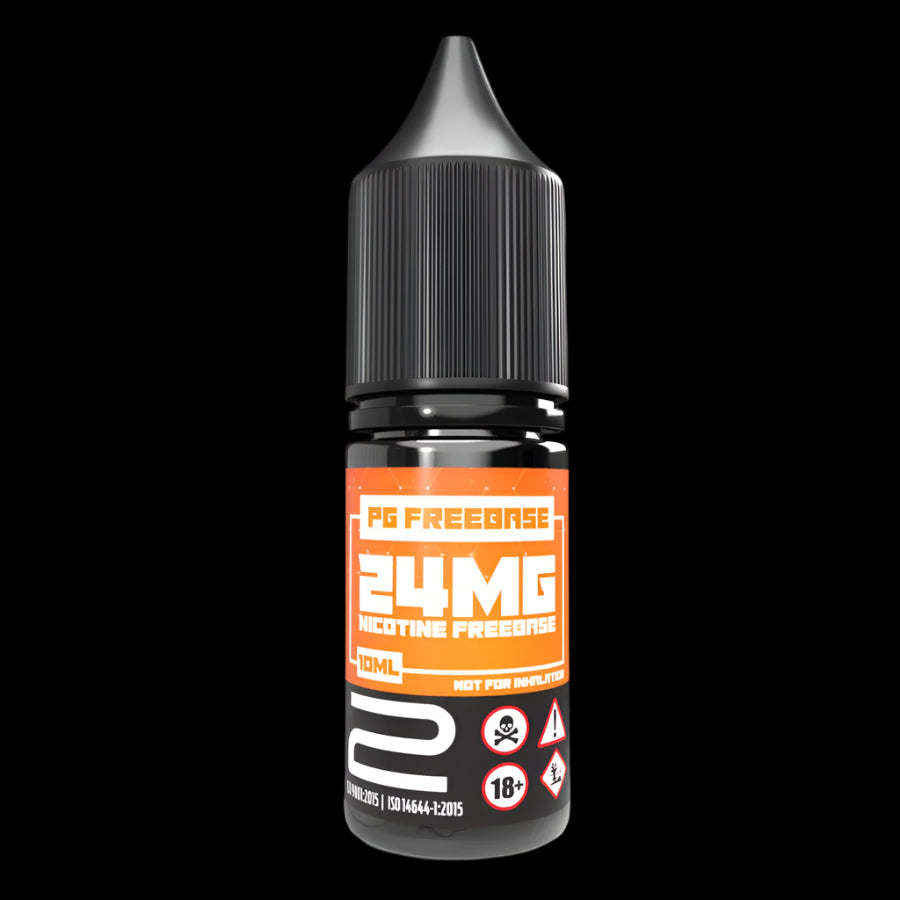 Pure + Nicotine Shot | Freebase PG 24MG (2MG) 10ML