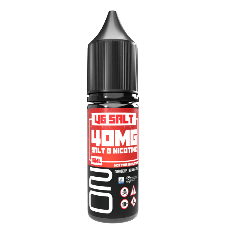 Pure + Nicotine Shot | Salt Nicotine (VG) 40MG (20MG) 15ML