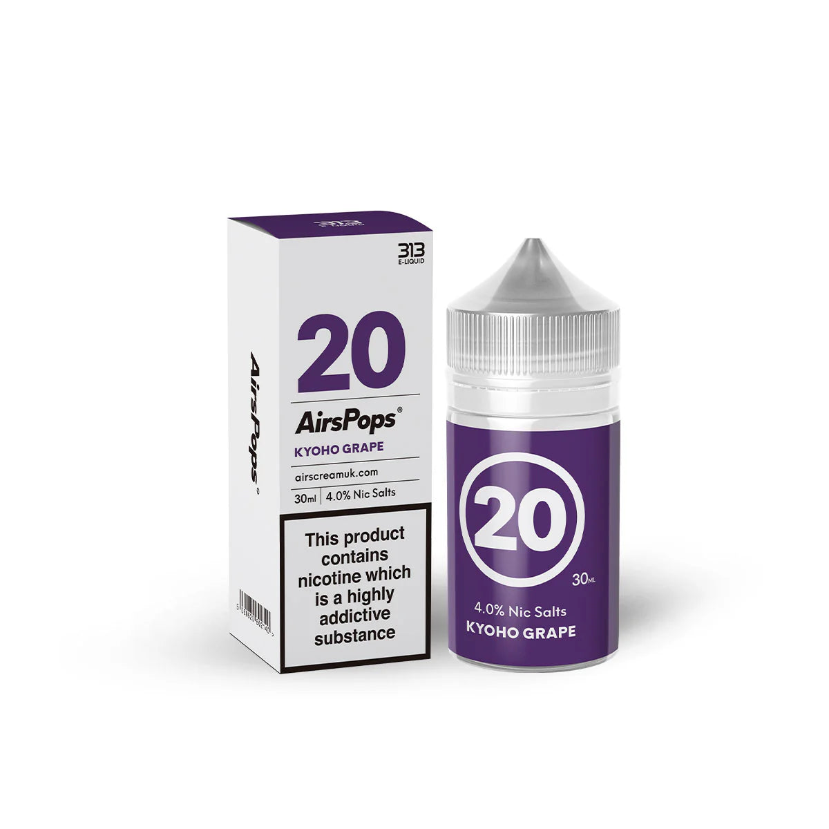 AirsPops 313 E-Liquids 4% 30ml