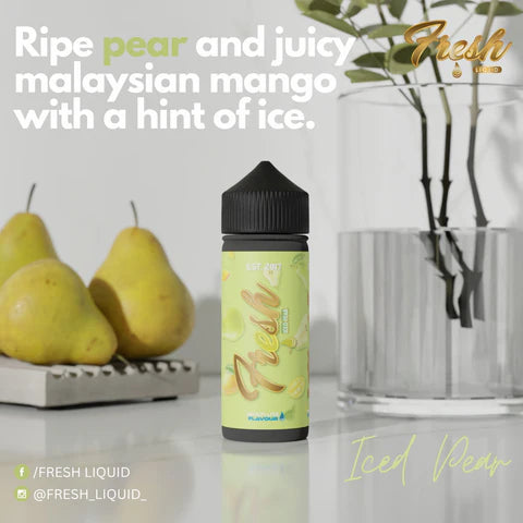 Longfill Freebase | FRESH - Iced Pear