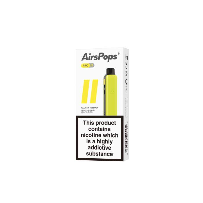 Pod Device | Airscream - AirsPops Pro 2 Glossy Yellow