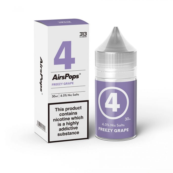 4 - Airspops - Freezy Grape 30ML 40MG