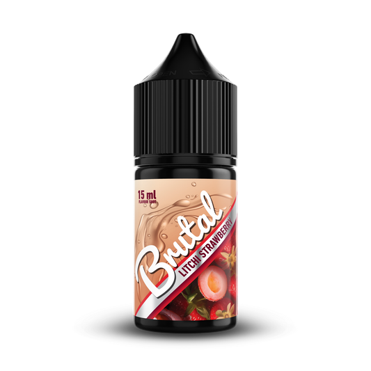 Longfill Salt Nic | Brutal on Ice - Litchi Strawberry