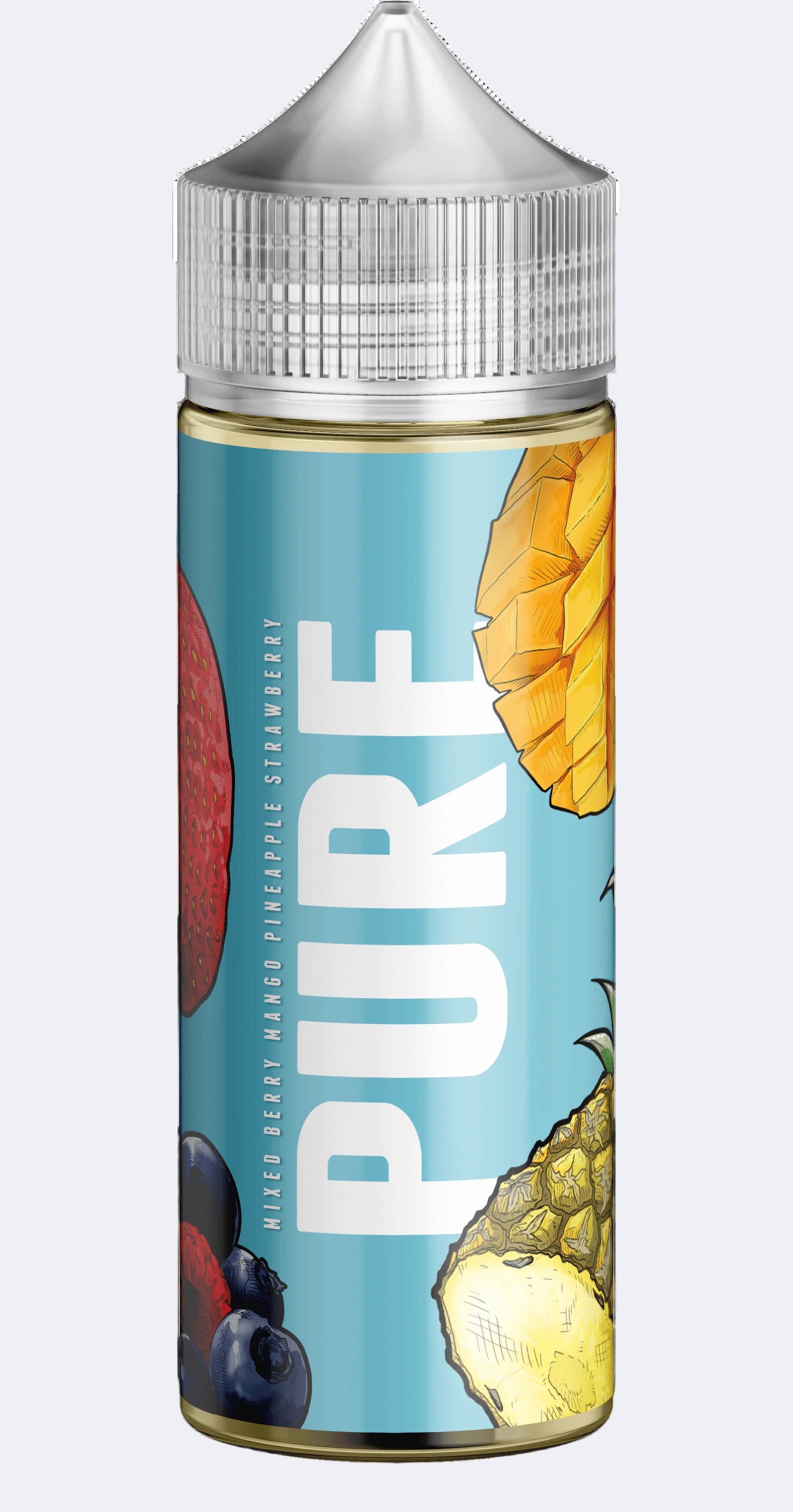 Pure blue vape juice