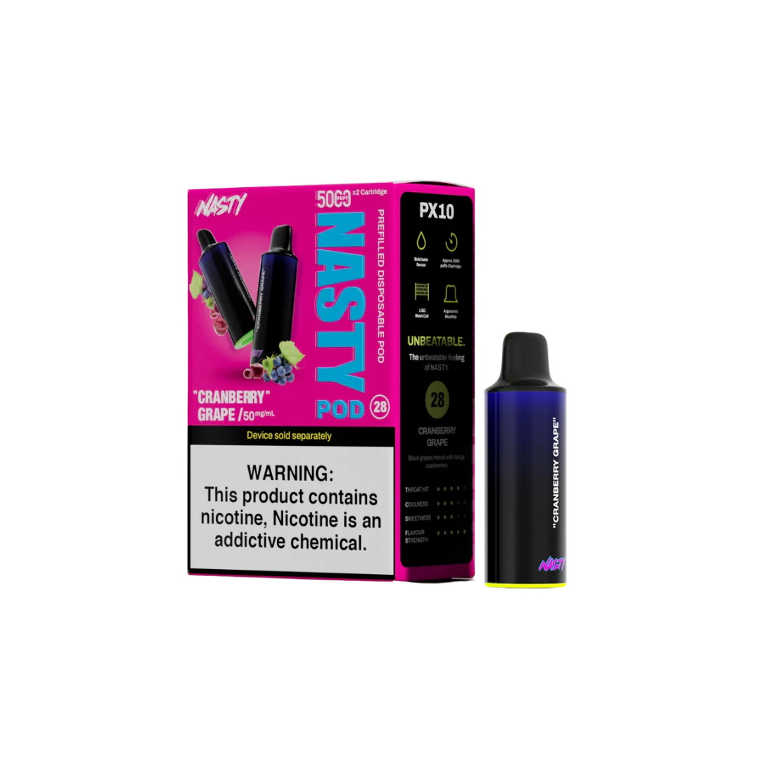 Dispo | Nasty PX10 - Cranberry Grape