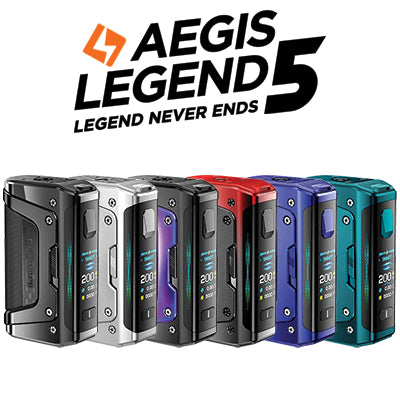 GeekVape Aegis Legend 5 - Frost Silver