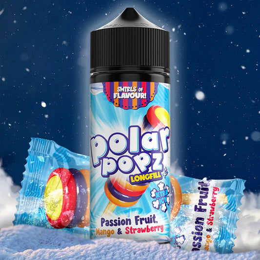 Polar Popz - Passion Fruit, Mango & Strawberry Xtra Ice