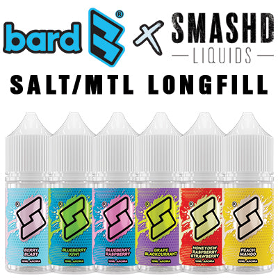 Longfill Salt Nic | Bard - SMASHD - Peach Mango