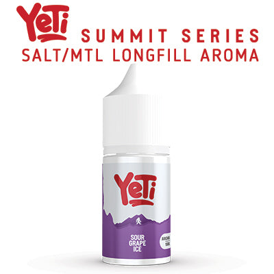 Longfill Salt Nic | Yeti Summit Series - Sour Grape ice