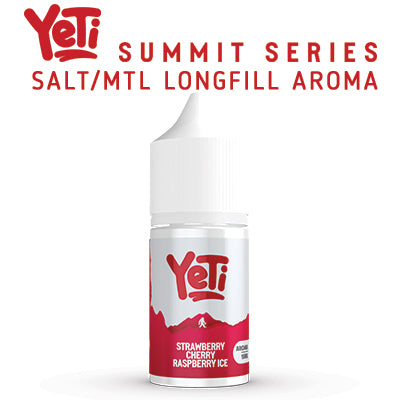 Longfill Salt Nic | Yeti Summit Series - Strawberry Cherry Raspberry ice