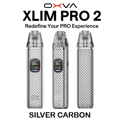 Pod Device | Oxva Xlim Pro 2 - Silver Carbon