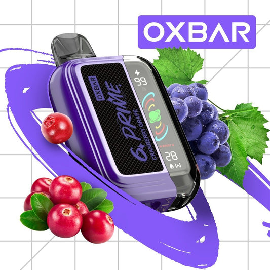 Oxbar G Prime 25 000 - Cranberry Grape