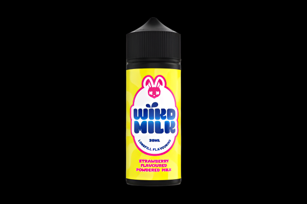 Longfill Freebase | WIKD Milk – Strawberry Flavored Powdered Milk