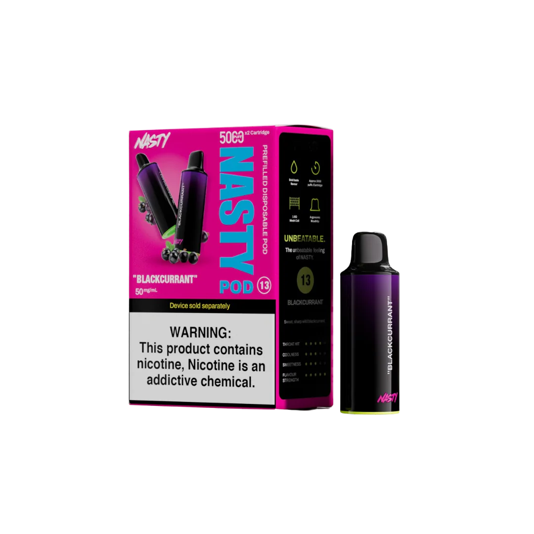 Dispo | Nasty PX10 - Blackcurrant