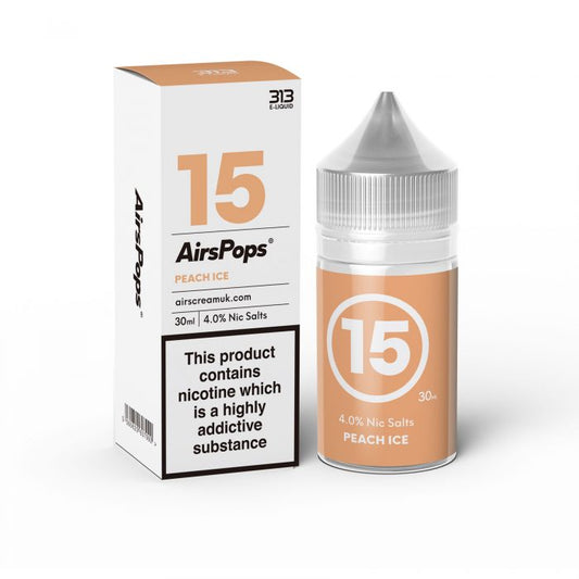 15 - Airspops - Peach Ice 30ML 40MG