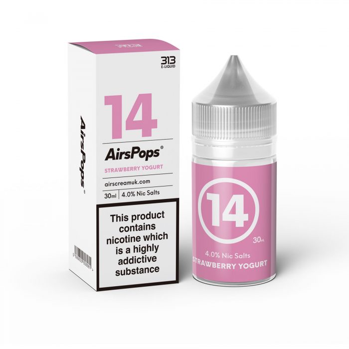 14 - Airspops - Strawberry Yogurt 30ML 40MG